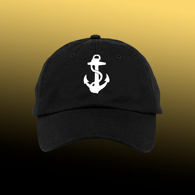 Black top sailor hat