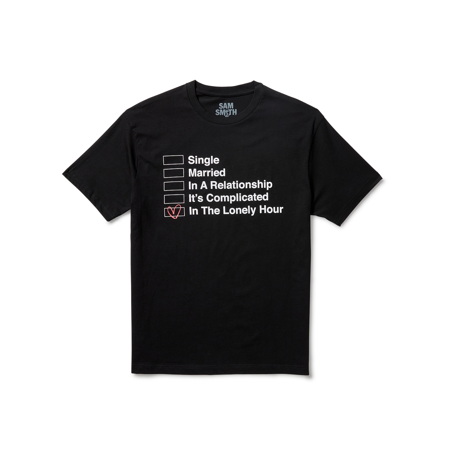 In The Lonely Hour Checklist T-Shirt