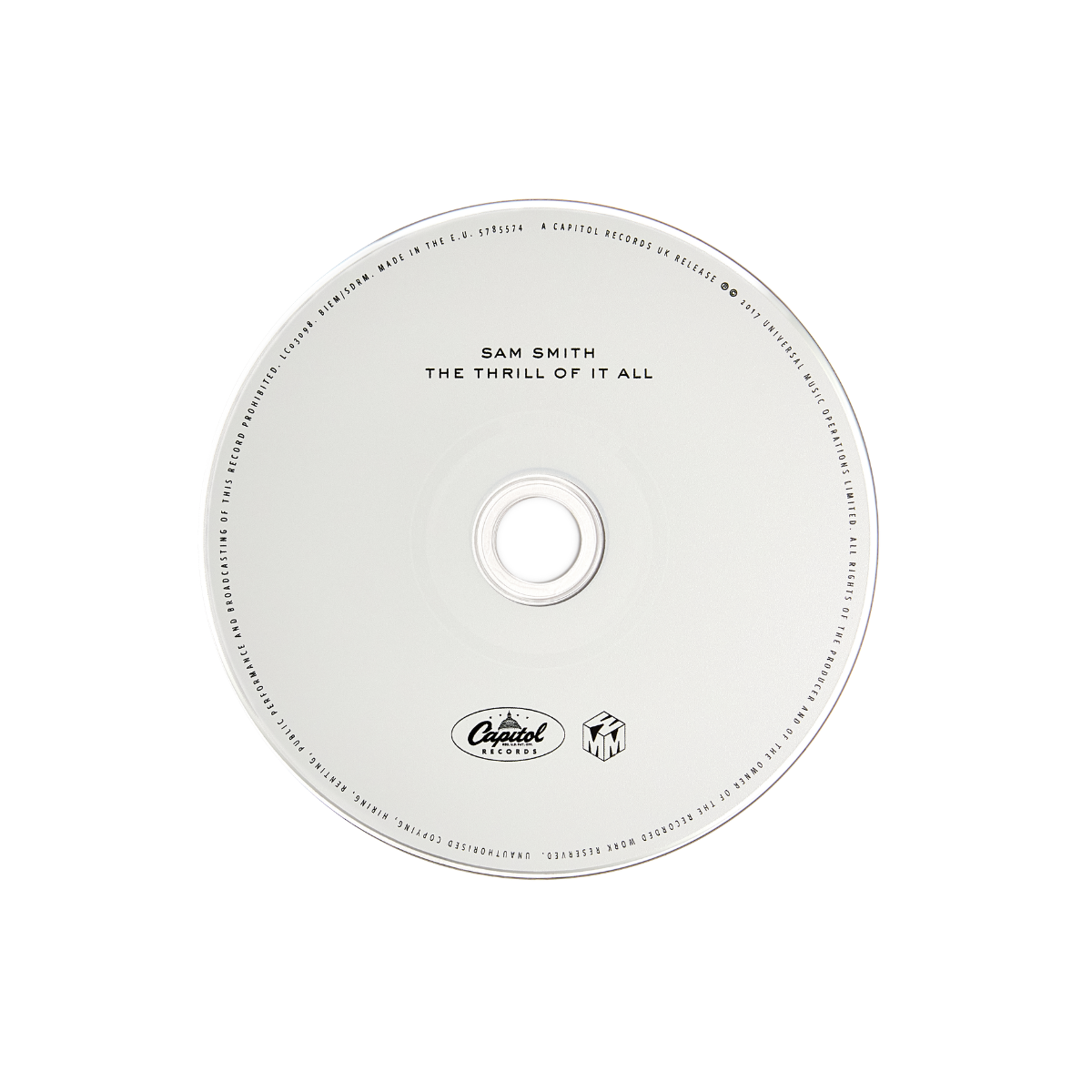 Sam Smith - The Thrill Of It All CD
