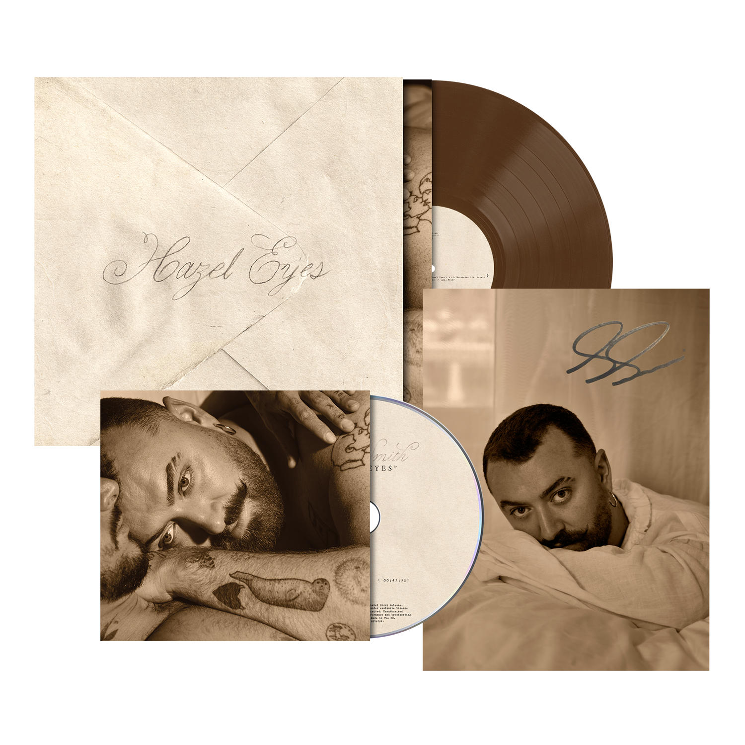 Hazel Eyes CD, Store Exclusive Vinyl + Signed Art Card