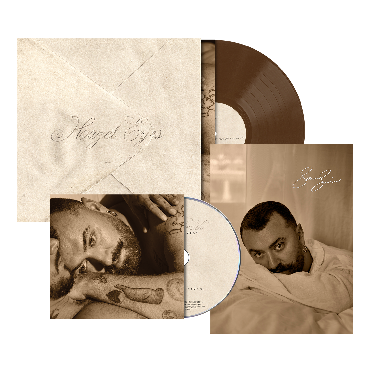 Hazel Eyes CD, Store Exclusive Vinyl + Signed Art Card
