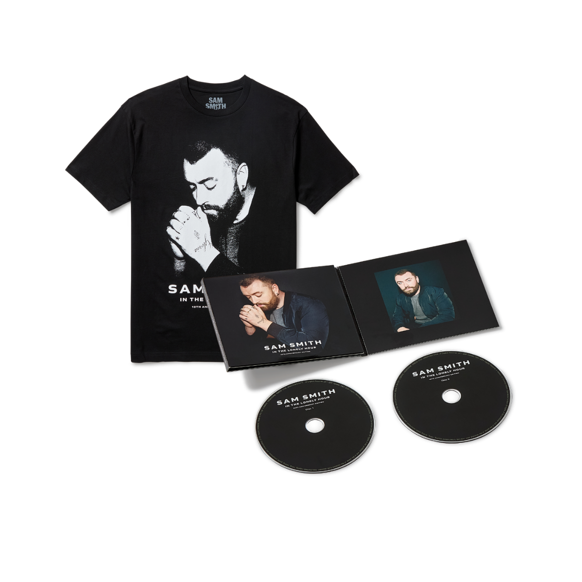 In The Lonely Hour CD & T-Shirt