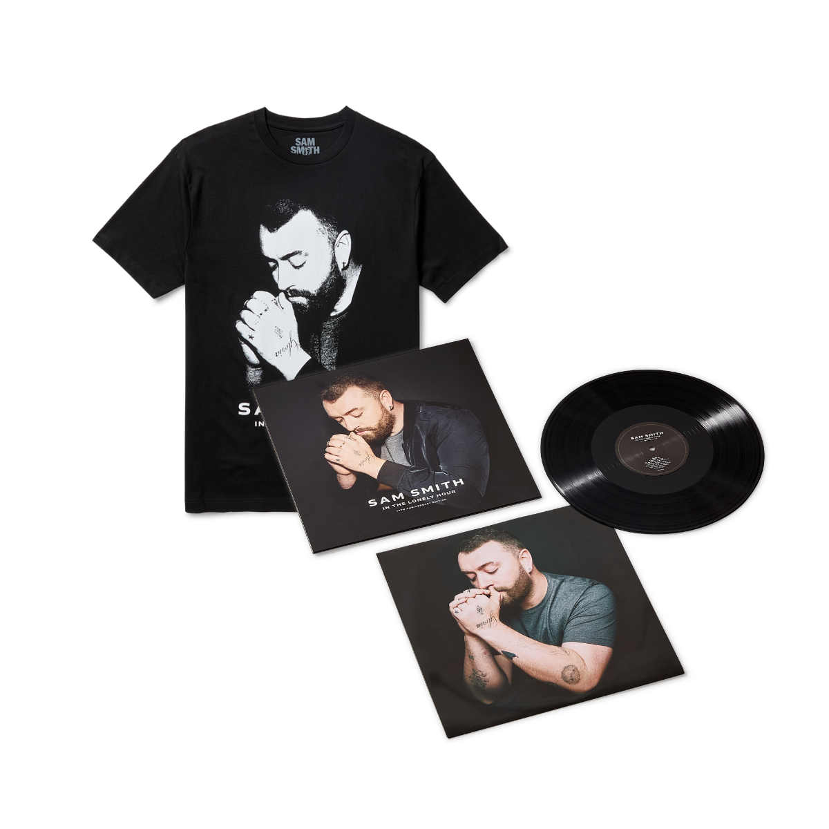 In The Lonely Hour Vinyl & T-Shirt