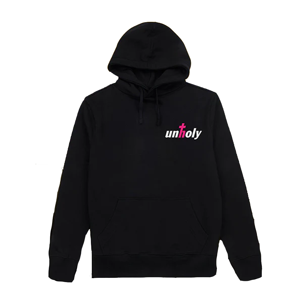 Sam Smith - Sam Smith x Kim Petras - Black Unholy Hoodie