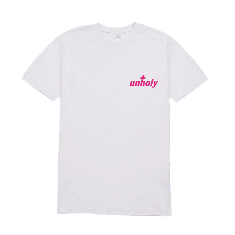 Sam Smith - Sam Smith x Kim Petras - White Unholy T-Shirt